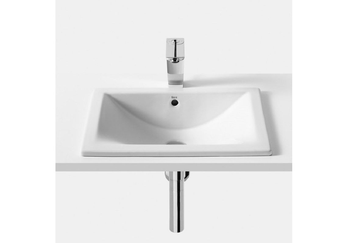 Приобрести раковина врезная на столешницу roca diverta 50 см 7.3271.1.400.0