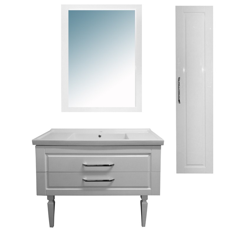 Приобрести azario зеркало elegant  750*900, белый, cs00060522