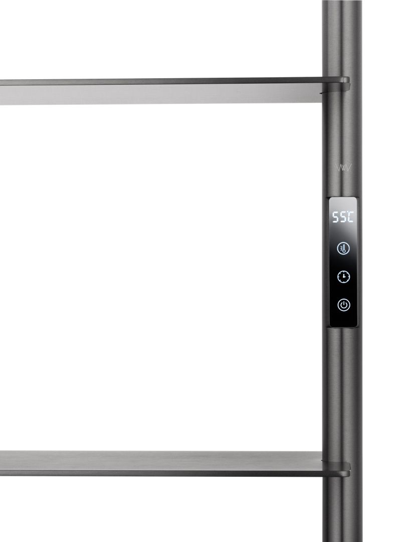 Приобрести полотенцесушитель электрический wonzon & woghand düsseldorf, темный графит (ww-a205-gm)