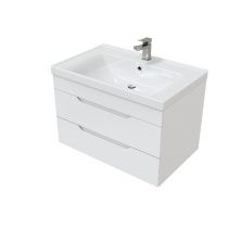 Mirsant Тумба подвесная SOHO Quadro 80 см с раковиной Миранда -80 УТ000089880