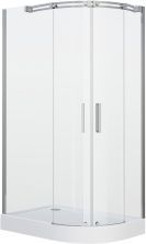 Grossman Душевое ограждение Galaxy 110х80 см, асимметричная, хром\прозрачное GR-4110L L