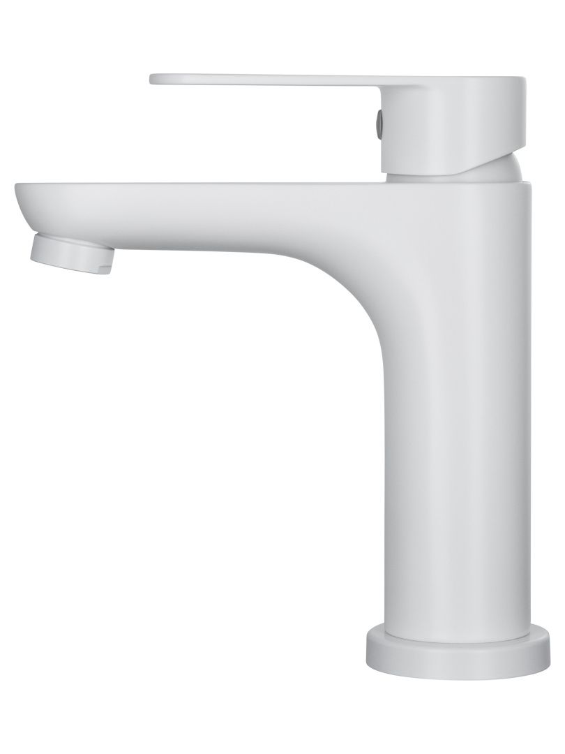 Приобрести смеситель для раковины wonzon & woghand alfa, белый матовый (ww-a40202-mw)