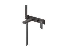 Hayzburg Встраиваемый смеситель для ванны и душа, графит HB-1004GG