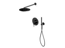 Hayzburg Встраиваемая душевая система, черный хром HB-2002BCH