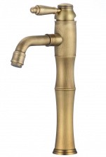 Savol Смеситель для раковины 311мм, высокий, бронза S-06612C