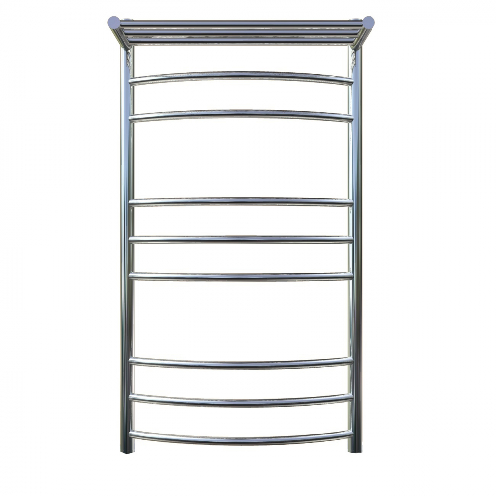 Приобрести тругор водяной полотенцесушитель приоритет п9 500x1000 мм нк3 с полкой, хром 00-00021906