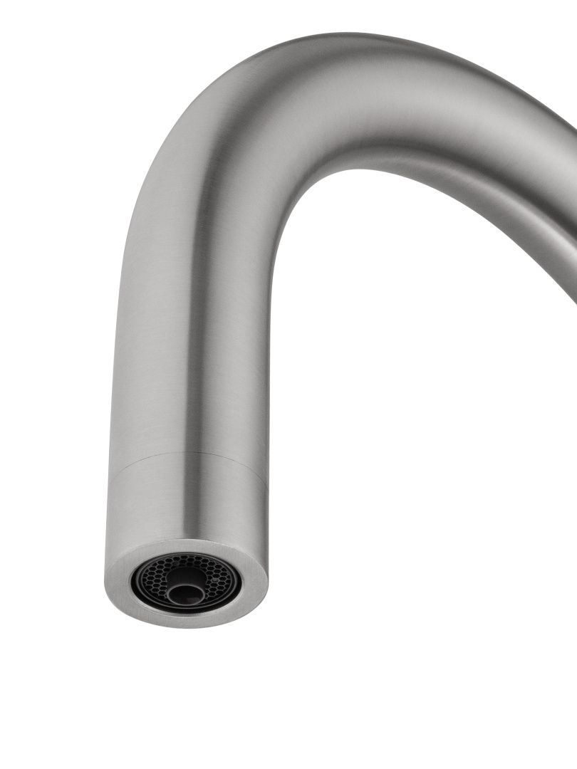 Приобрести смеситель для кухни c подключением фильтра wonzon & woghand, брашированный никель (ww-3211-bs)