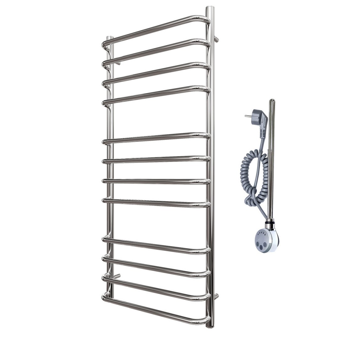 Приобрести полотенцесушитель электрический point 500х1200 нептун п12, хром pn09152e