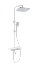 Душевая система с термостатом WONZON & WOGHAND, Белый матовый (WW-B3099-A-MW)