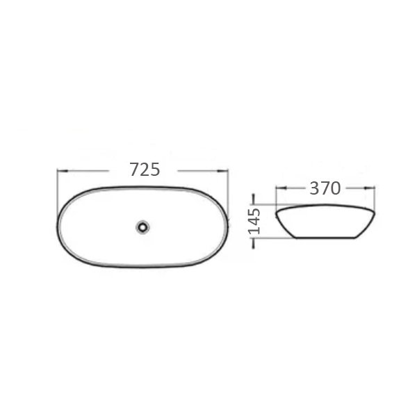 Приобрести comforty раковина 7811b 72х37 см, белая