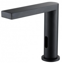 Savol Смеситель для раковины, сенсорный,150мм, черный матовый S-GY8887Н