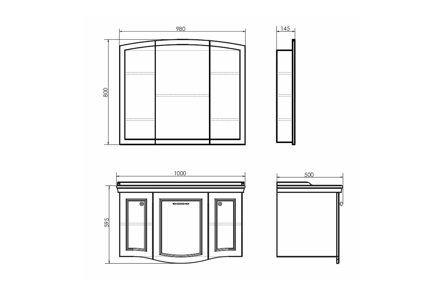Приобрести сomforty зеркало-шкаф "палини-100" белый глянец