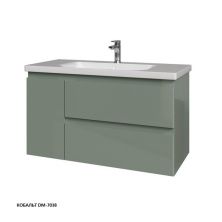 Caprigo Тумба с раковиной FORTE 100 см, левая, кобальт