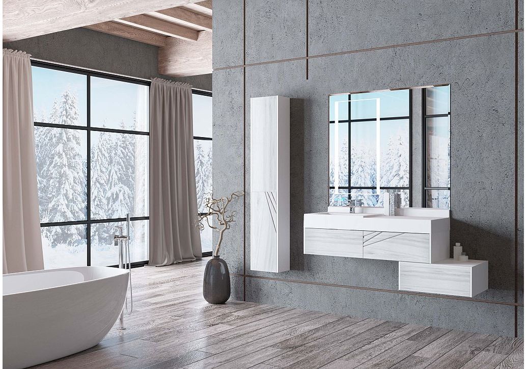 Приобрести комод акватон сакура 60 см, светлое дерево 1a220403skw80