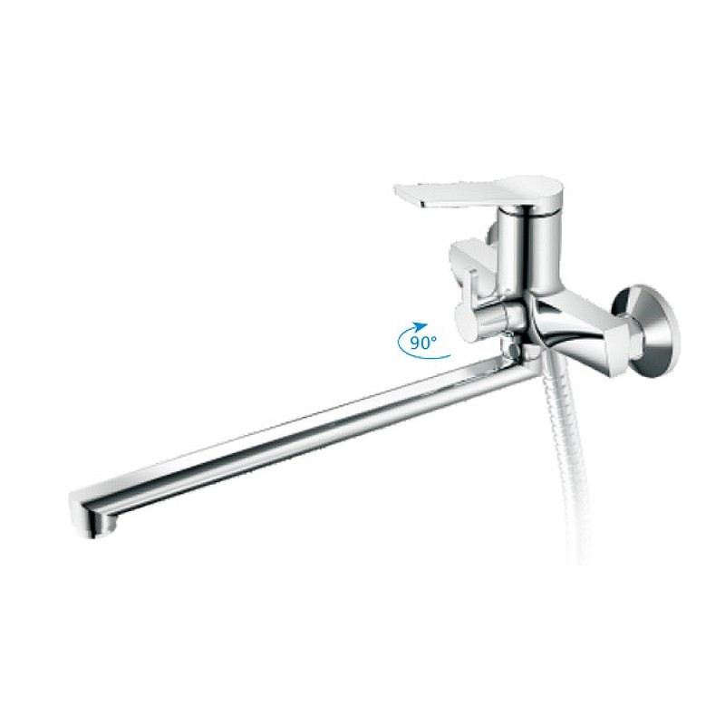 Приобрести haiba смеситель для ванны 224мм, хром hb-22572