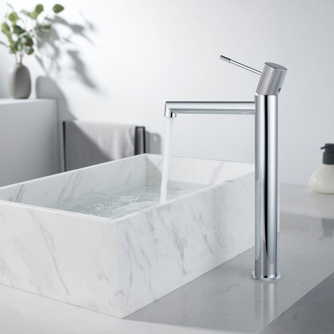 Приобрести vincea высокий смеситель для раковины desire, хром vbf-1d2ch