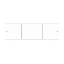 Aquanet Фронтальная раздвижная панель для ванны Premium 148 см, белая