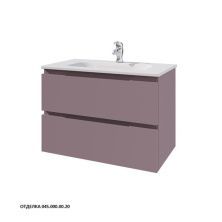 Caprigo Тумба с раковиной SYDNEY 85 см, лиловая, эмаль