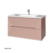 Caprigo Тумба с раковиной MODO Terza 100 см, пудра