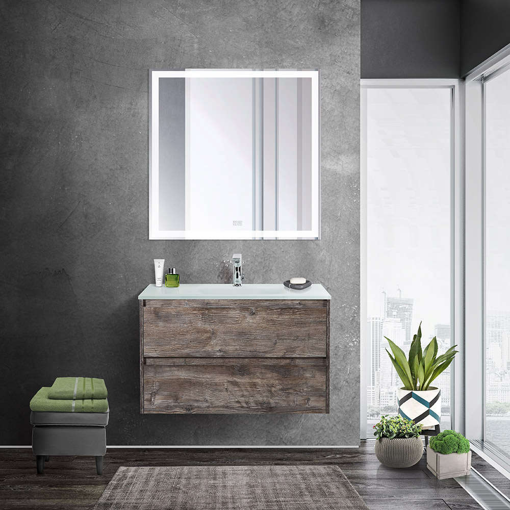 Приобрести belbagno тумба с раковиной kraft 80 см, подвесная pino pasadena, белая раковина