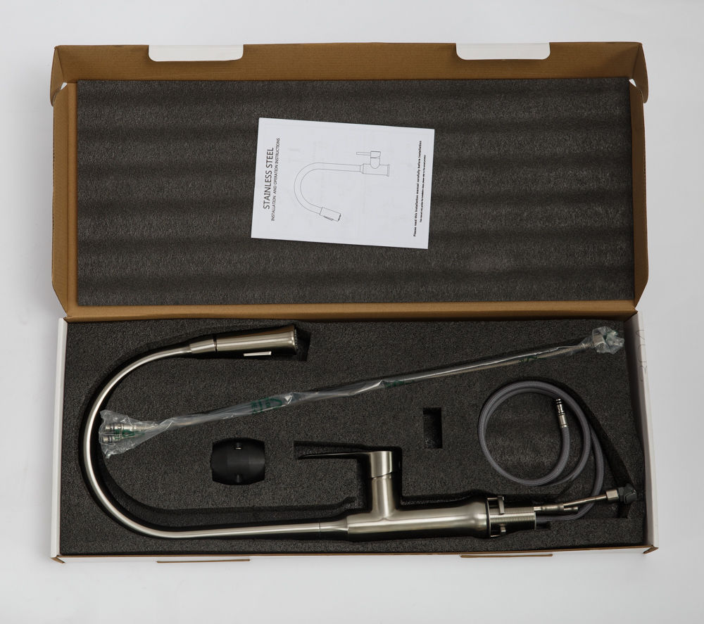 Приобрести belbagno смеситель для кухни nova, сатин bb-lam38-in