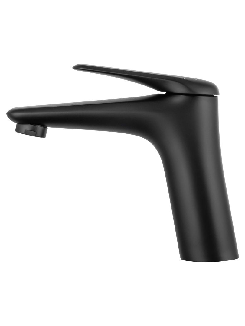 Приобрести смеситель для раковины wonzon & woghand elbe, черный матовый (ww-a41222-mb)