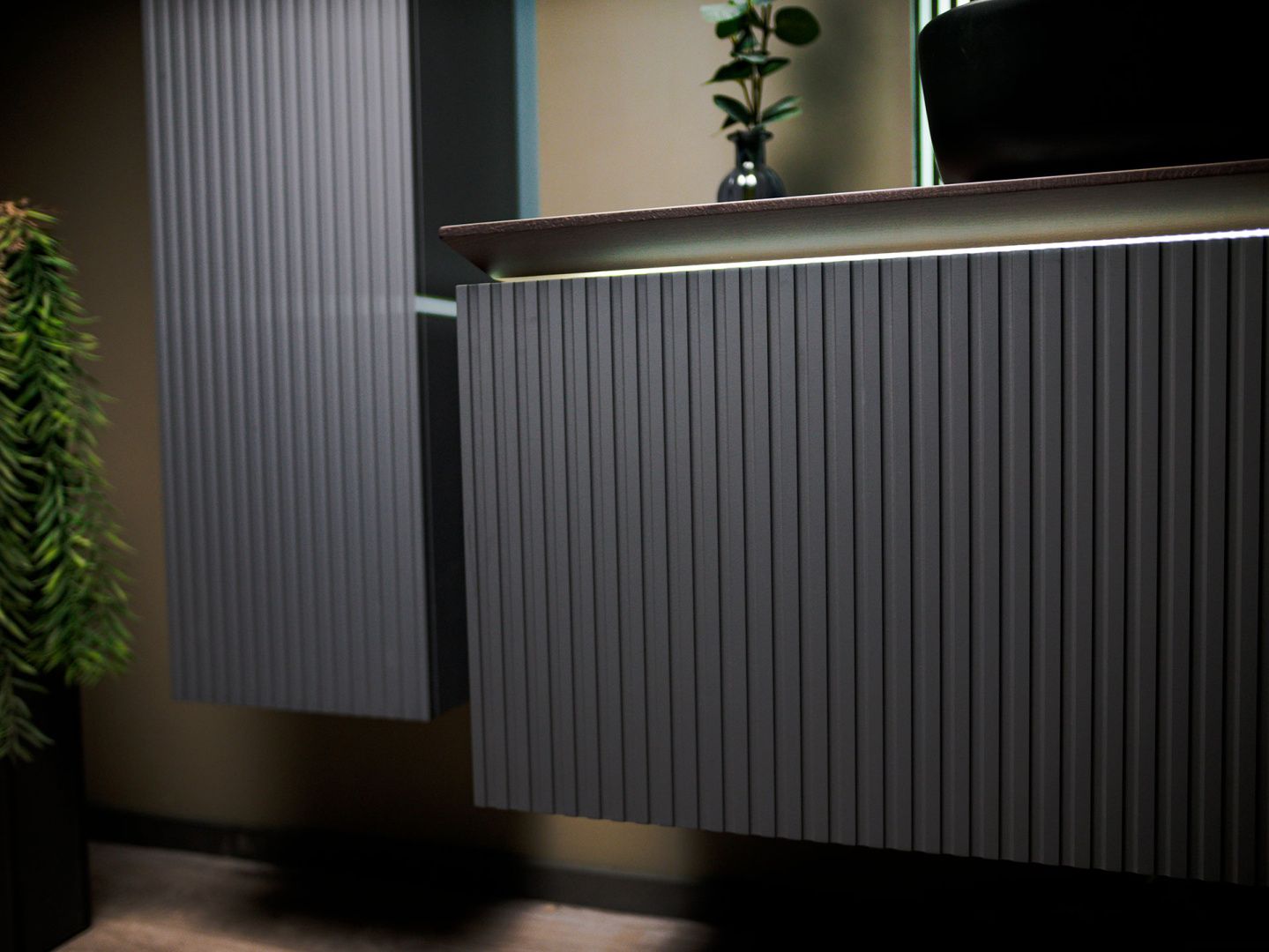 Приобрести jorno тумба подвесная strong 100 см со столешницей, антрацит