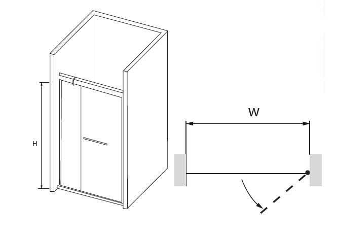 Приобрести душевая дверь rgw vi-01 золото 100, прозрачное, 02040110-18