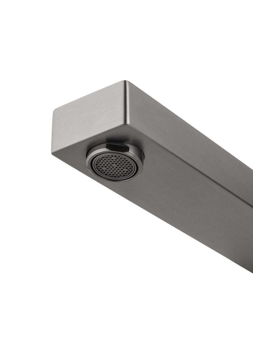 Приобрести смеситель для раковины встраиваемый wonzon & woghand cube 2.0, темный графит (ww-88869068-bgm)