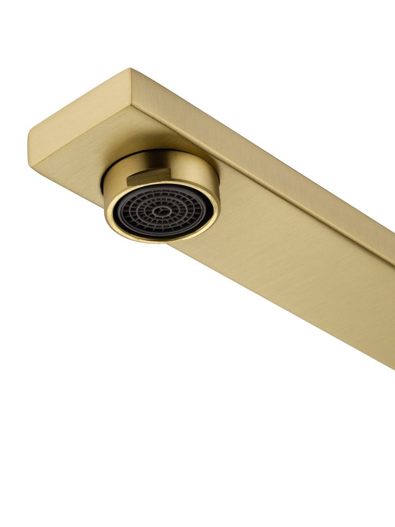 Приобрести смеситель для кухни wonzon & woghand, брашированное золото (ww-ae4550-bg)