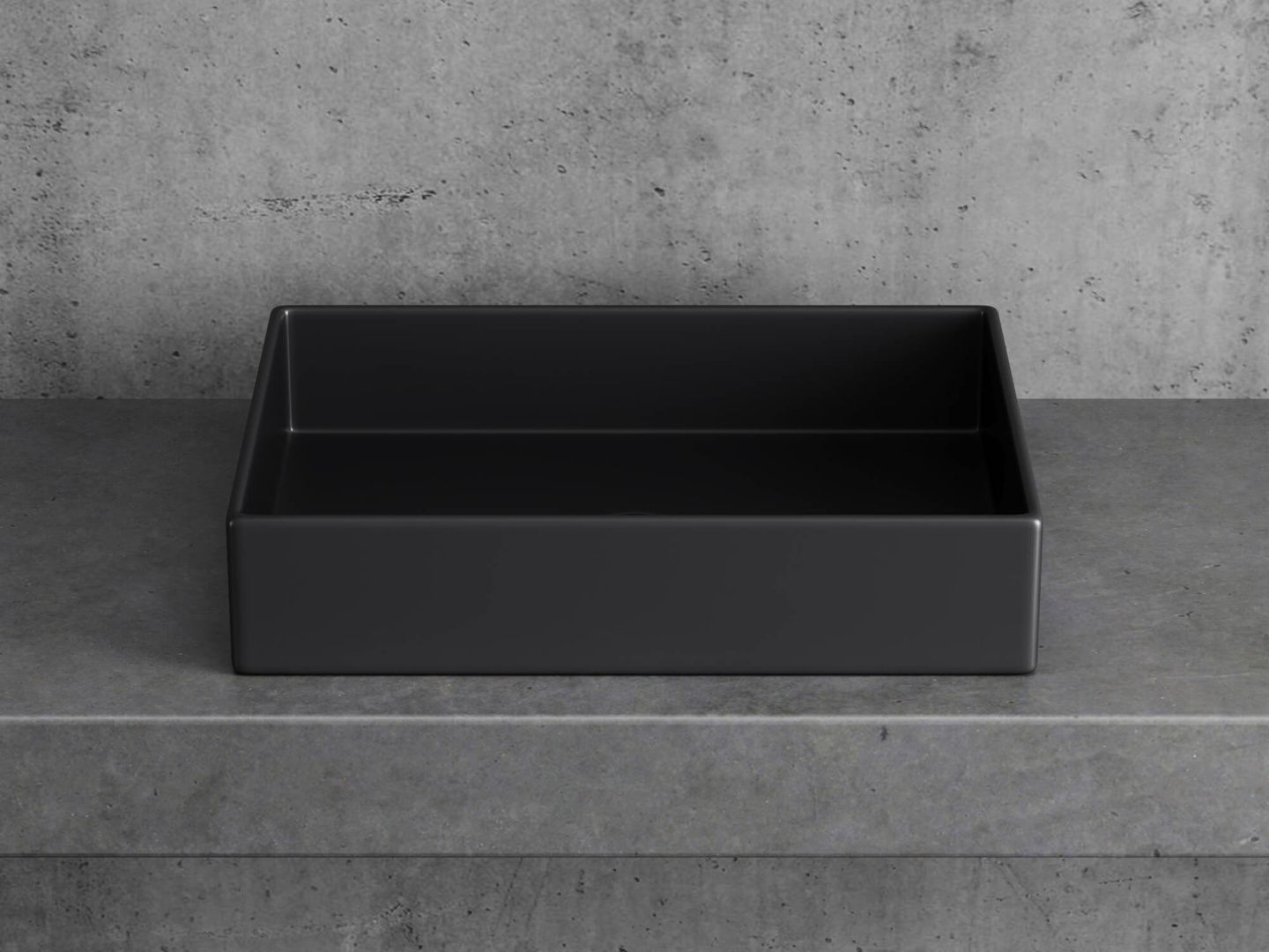 Приобрести hayzburg накладная раковина чаша 51х37 см, черная матовая hb-0034-50mb