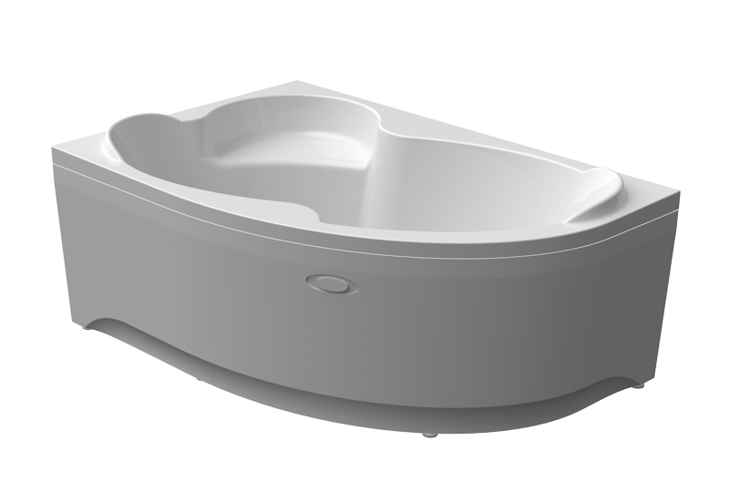 Приобрести ванна радомир ирма 169х110 см l ( комплект каркас )