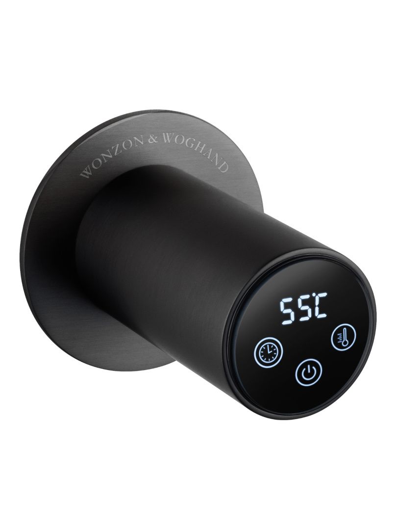 Приобрести полотенцесушитель электрический встраиваемый wonzon & woghand dortmund, черный матовый (ww-a362-mb)