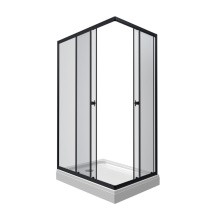 Triton Душевое Ограждение Вента БВ 120x80 см, черное Щ0000054464