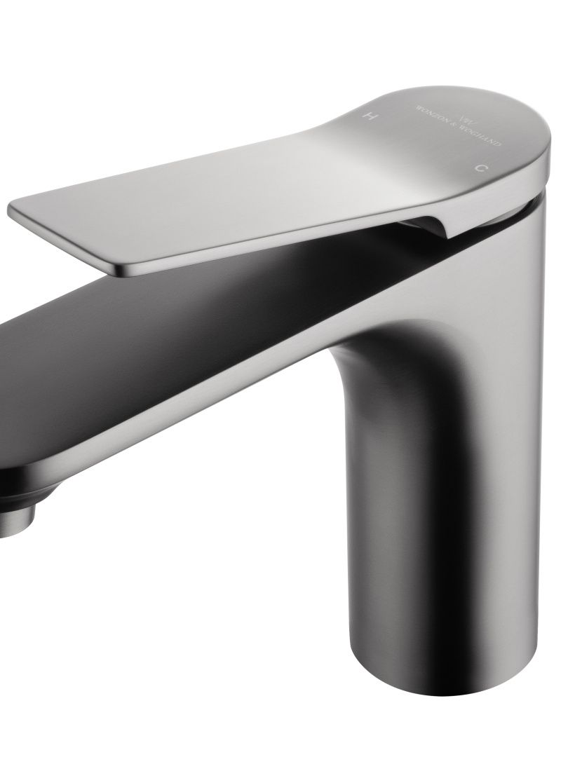 Приобрести смеситель для раковины wonzon & woghand, темный графит (ww-xh-010-bgg)