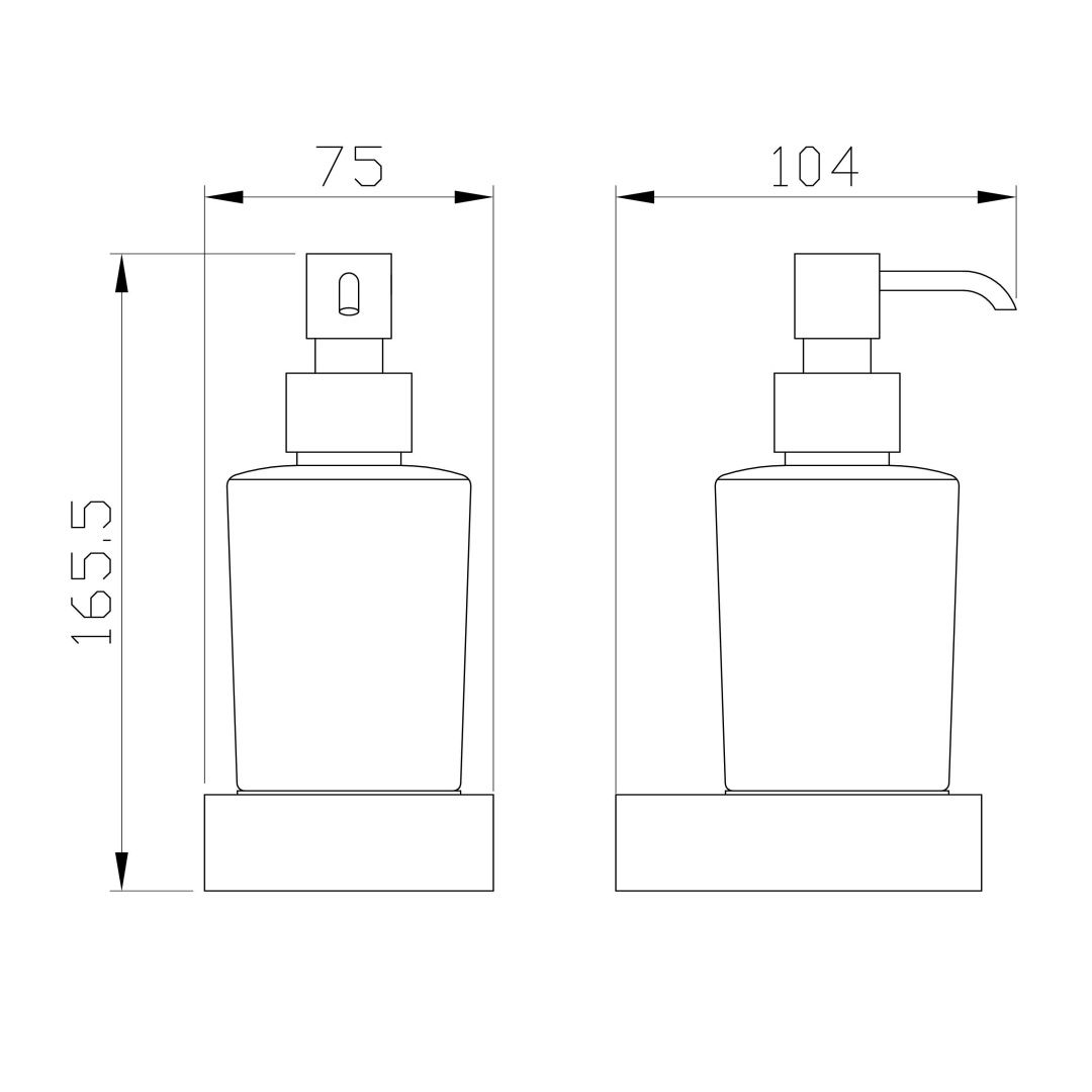Приобрести дозатор мыла wonzon & woghand lotte, хром (ww-8333)