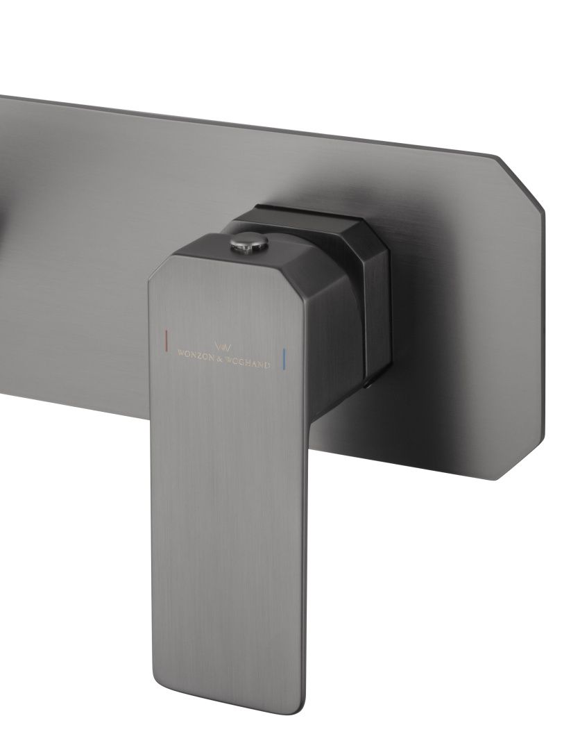 Приобрести смеситель для раковины встраиваемый wonzon & woghand diamond, темный графит (ww-88869011-bgm )