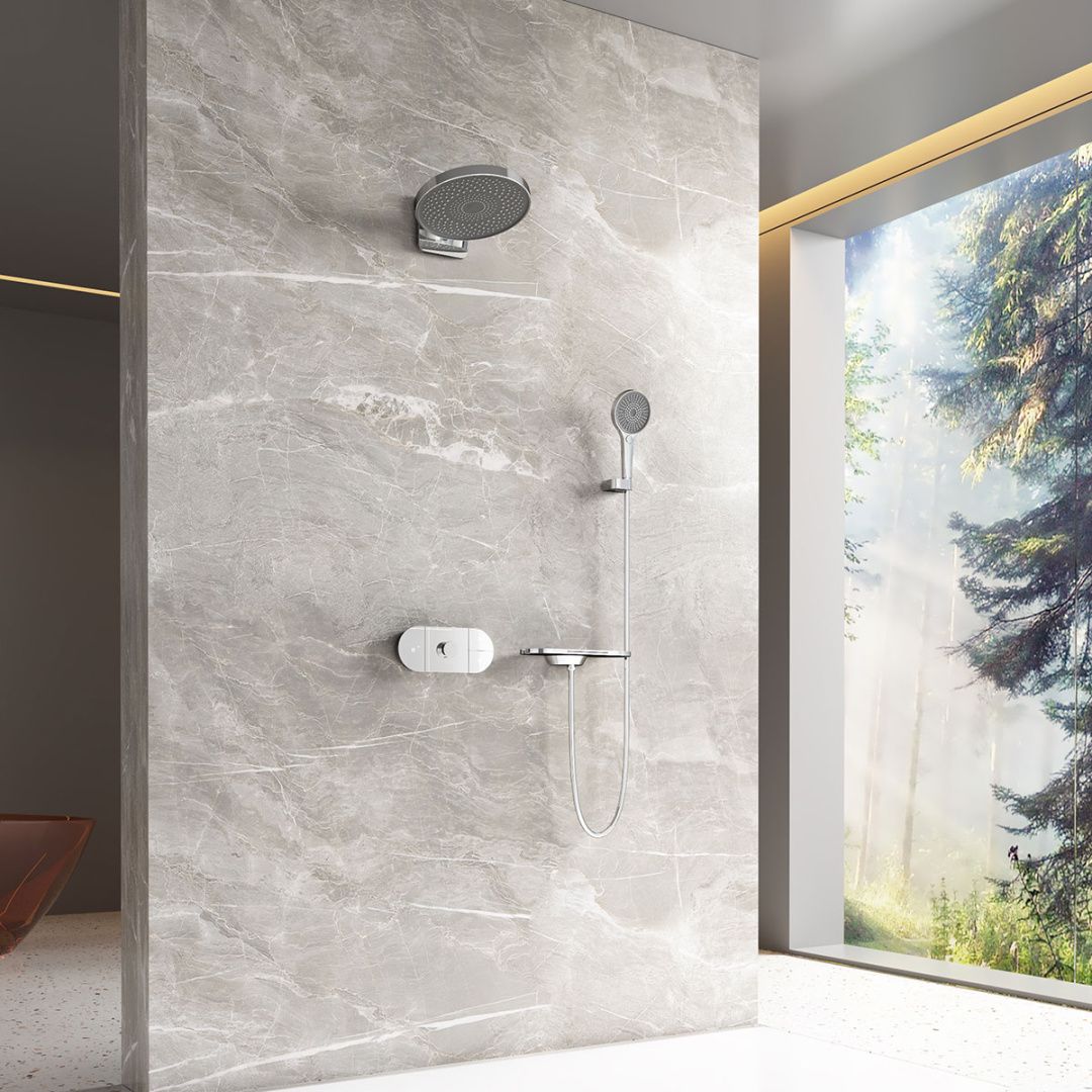 Приобрести vincea встраиваемая душевая система futura, хром vsfw-2f12tch