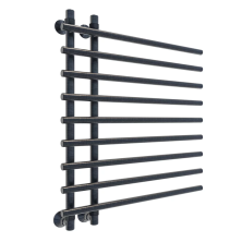 Veconi Полотенцесушитель водяной Tufo 70х80 см, графит T801070GR