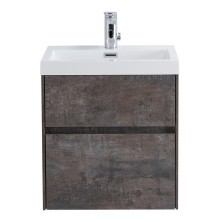 BelBagno Тумба с раковиной PIETRA MINI 50 см, подвесная 50AS Stone, белая раковина