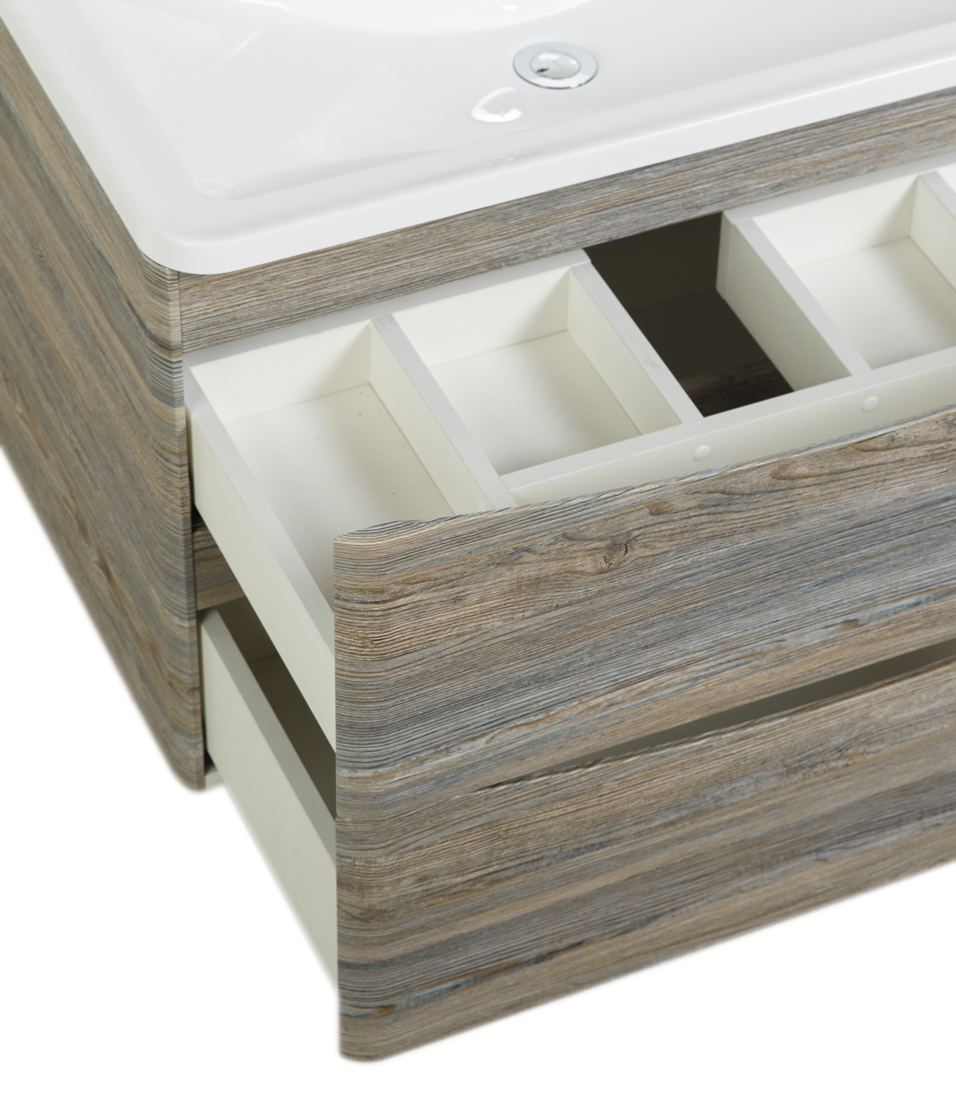 Приобрести belbagno тумба с раковиной acqua 100 см, подвесная pino scania, белая раковина