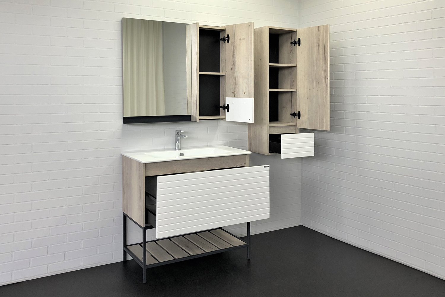 Приобрести сomforty пенал страсбург-35 дуб дымчатый