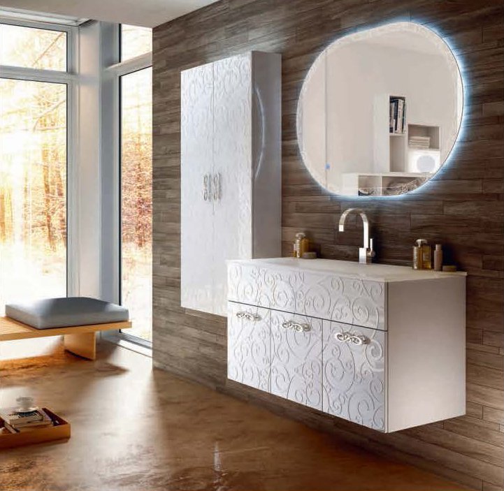 Приобрести cezares зеркало 100х75см, led подсветка, 44997