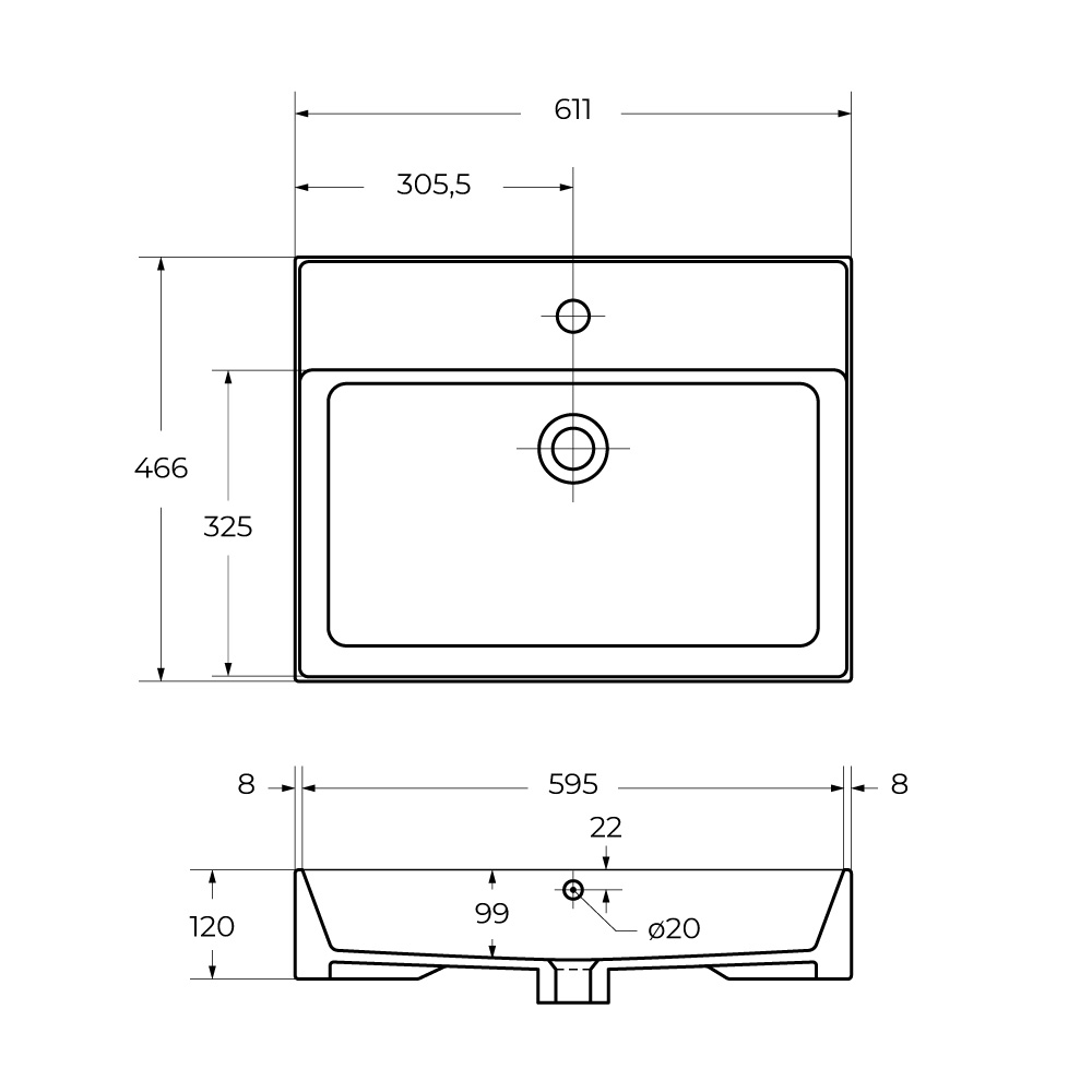 Приобрести cezares тумба подвесная с раковиной molveno 46 60 см legno grigio, серая molveno 46-60-2c-so-lg