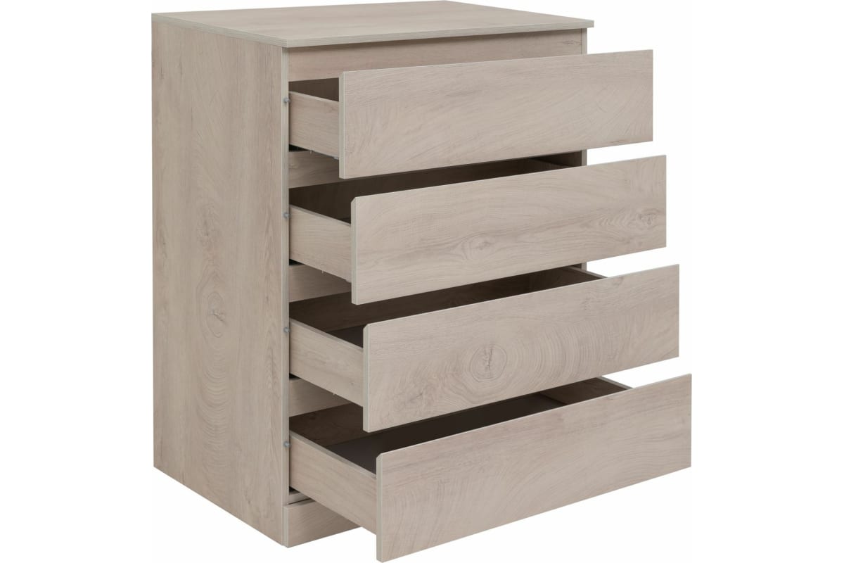 Приобрести aquanet комод сканди 80x48 см, дуб эдгрейн (4 ящика)