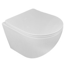 Loranto Унитаз подвесной ESTER 36х48,5 см с системой смыва Tornado (87265)