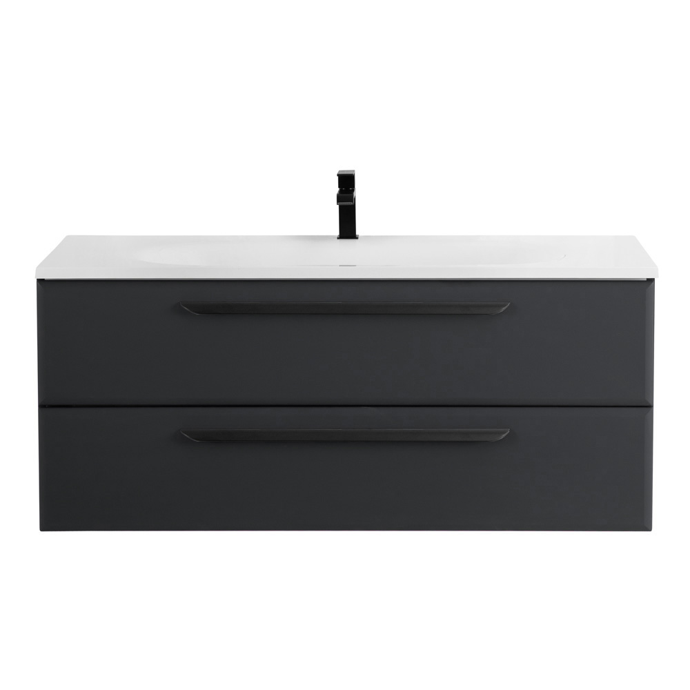 Приобрести cezares тумба подвесная с раковиной eco 120 см grafito, графит eco-1200-2c-so-gr-p