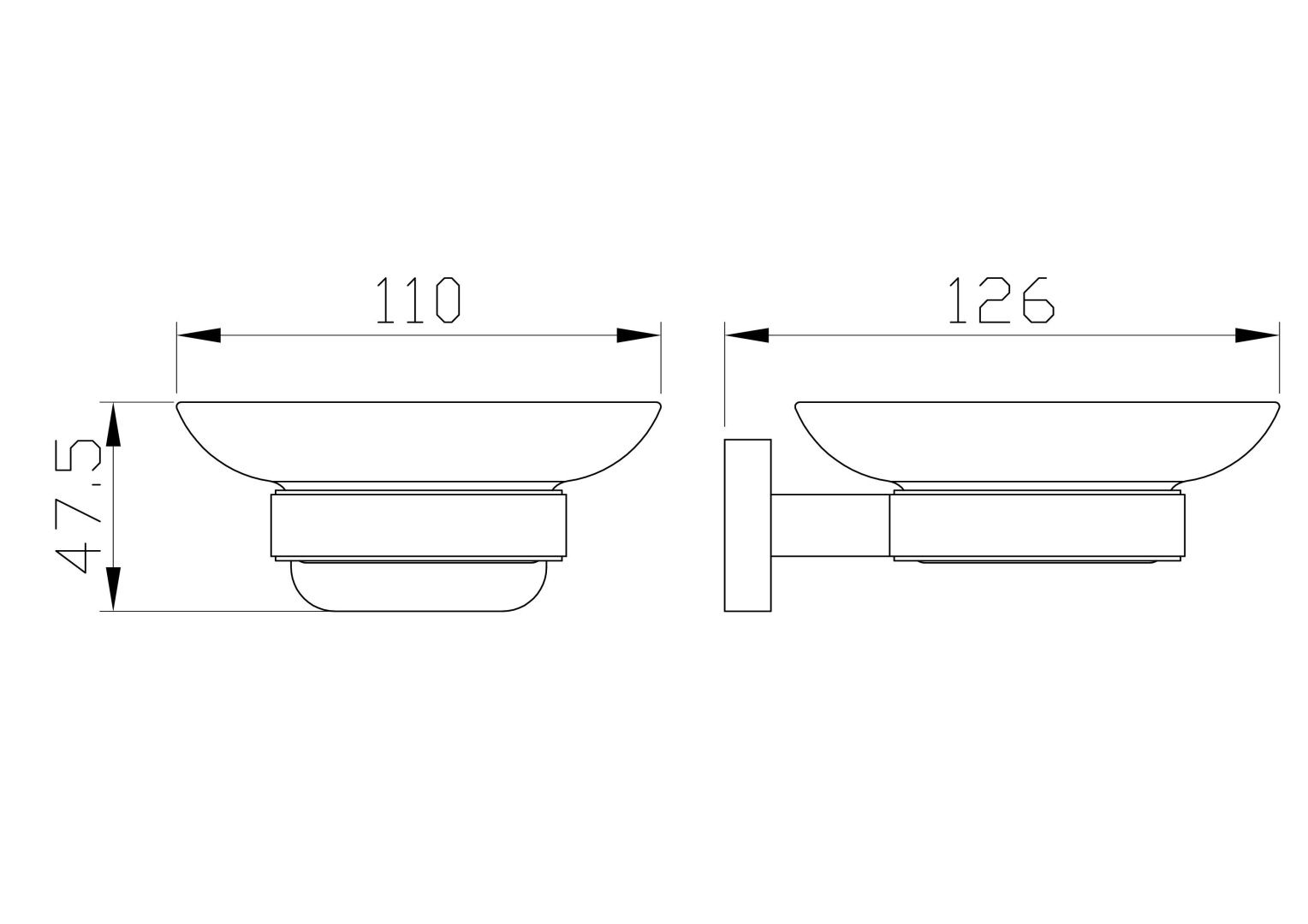 Приобрести мыльница с держателем wonzon & woghand graffity, брашированное золото (ww-9322-bg)