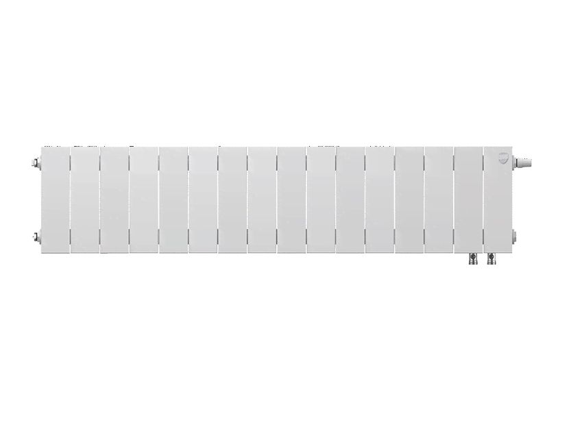 Приобрести royal thermo радиатор биметаллический pianoforte 200 /bianco traffico ( белый ) vdr- 16 секц.