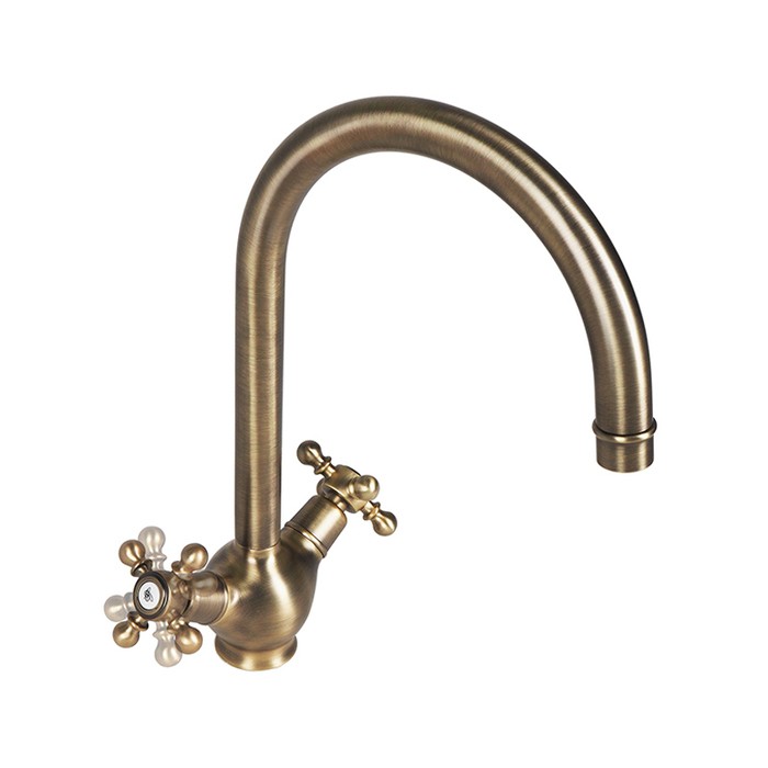 Приобрести iddis смеситель для кухни sam 337 мм, бронза sambrj0i05